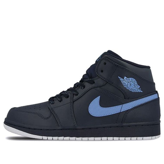 Air Jordan 1 Mid 'Obsidian'  554724-405 Cultural Kicks