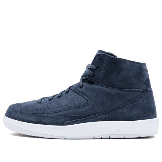 Air Jordan 2 Retro Deconstructed 'Thunder Blue'  897521-402 Signature Shoe